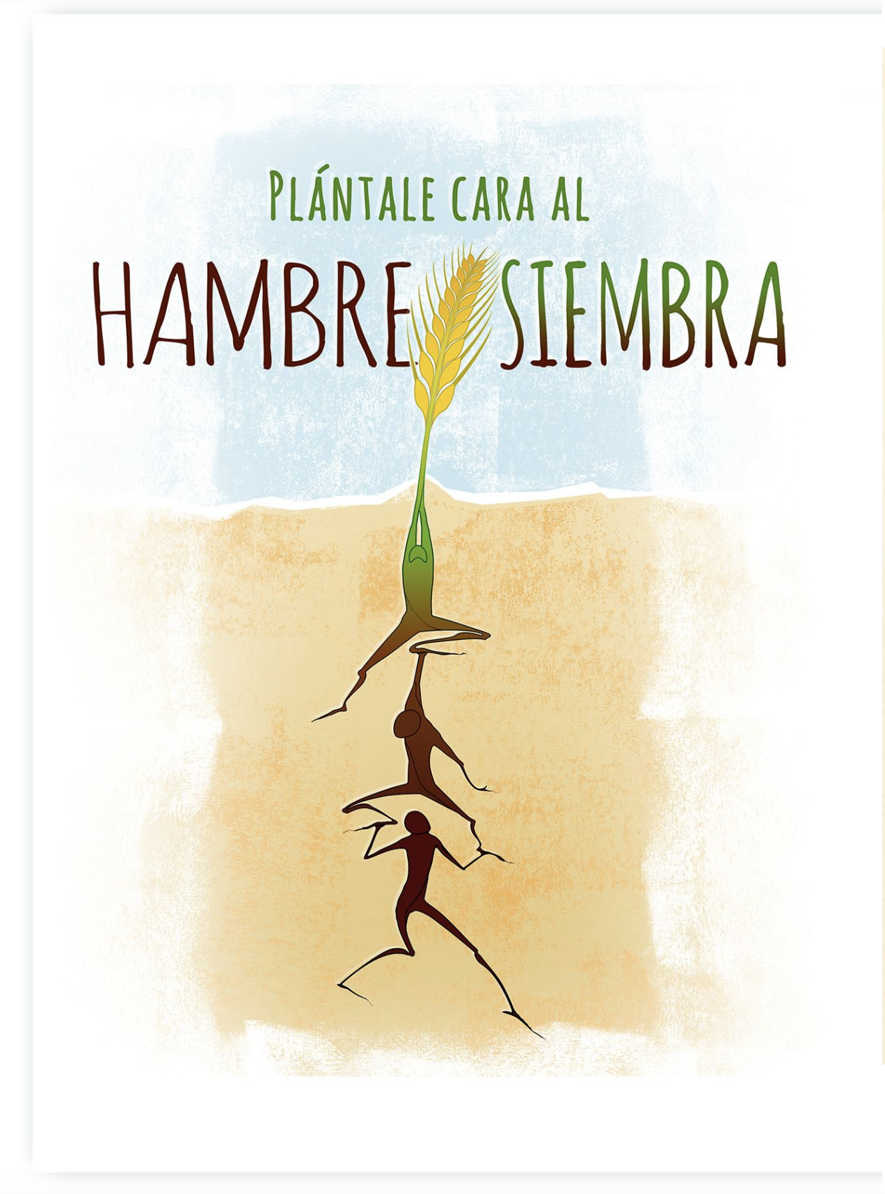 Manos Unidas poster competition entry
